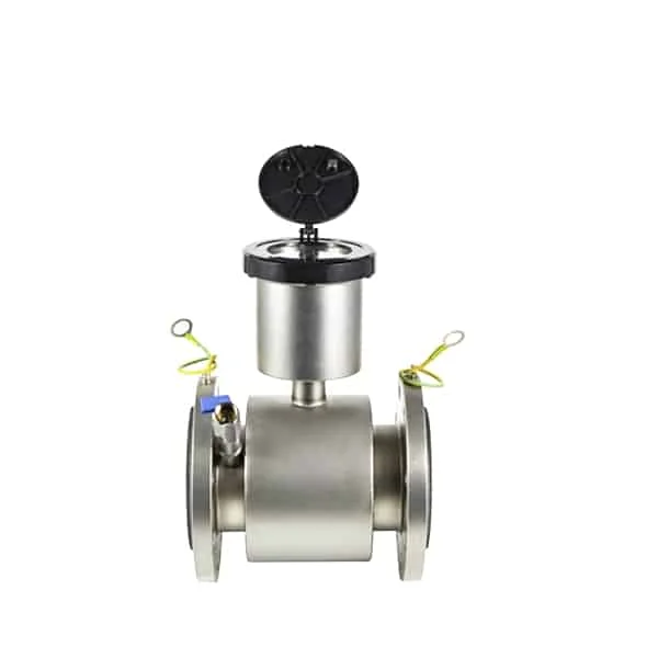 Battery-powered magnetic flow meter SI-3135 with LCD