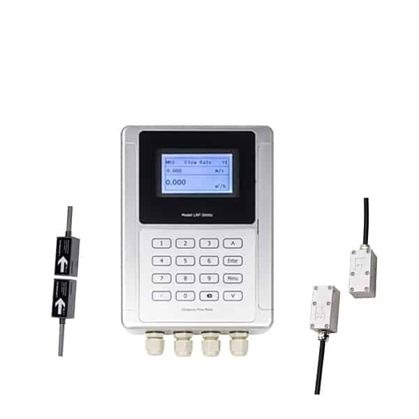 Clamp-on ultrasonic flow meter