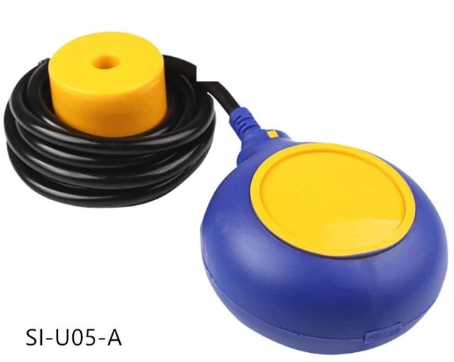 SI-U05 cable-suspended float level switch with PP and stainless steel floats