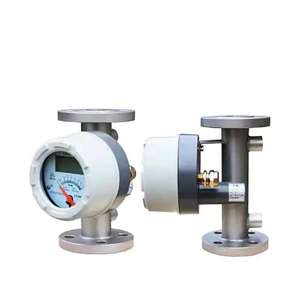 Metal tube rotameter