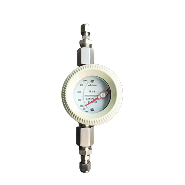 Metal tube rotameter