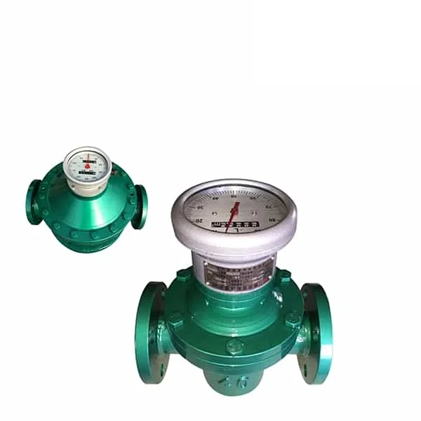 Oval gear flow meter