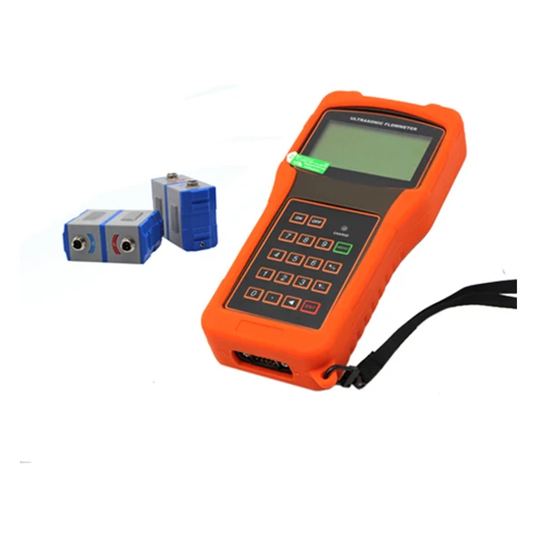 Portable ultrasonic flow meter