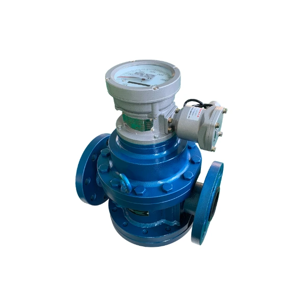 Spiral rotor flow meter