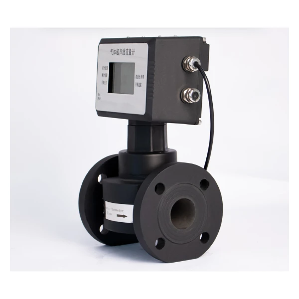 Ultrasonic gas flow meter
