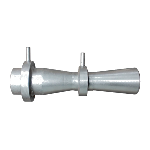 Venturi flow meter, a classical venturi tube with pressure taps for differential pressure flow measurement