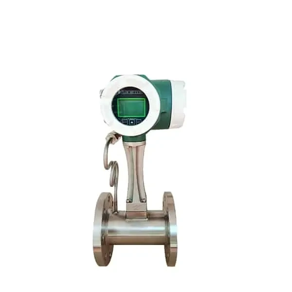 Vortex compressed air flow meter